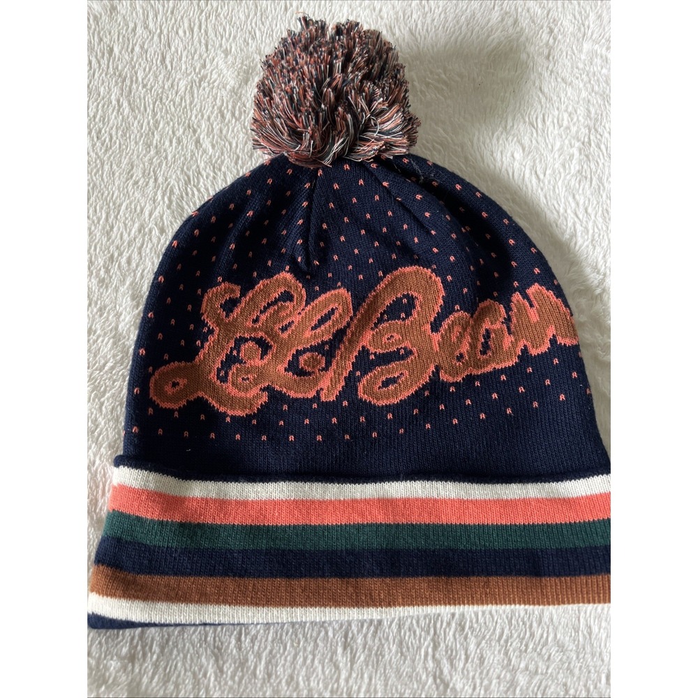 L.L.Bean Adults' Katahdin Pom Hat Logo NWT